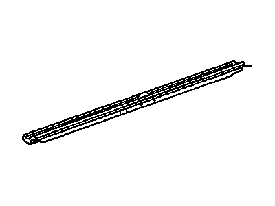 GM 17992219 SEALING STRIP, Front Door Window Channel