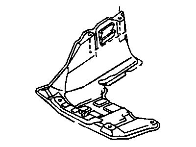 GM 94847942 SHIELD, Front Fender Inner Wheel House