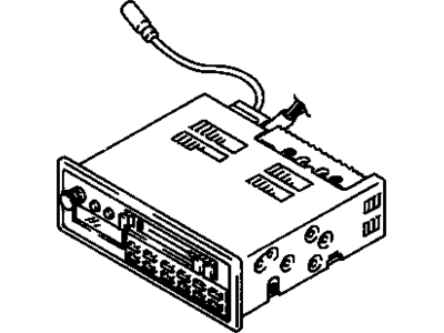 GM 12370298 Radio Pkg,*Amplitude Modulation/Fms Cass/Compact Disc* *Install .5