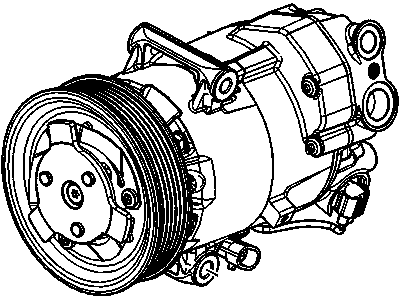 GM 13395695 Air Conditioner Compressor Kit