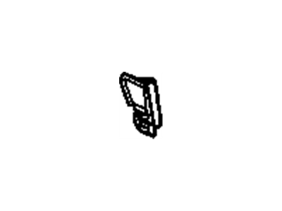 GM 12458907 Molding Asm,Front Fender Center Rear