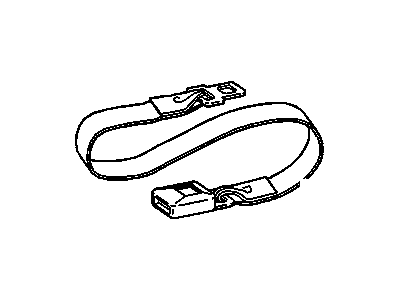 1999 GMC Safari Seat Belt - 12384326