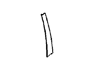 GM 96326866 Applique,Front Side Door Window Frame Rear