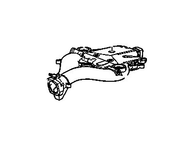 2005 Cadillac SRX Intake Manifold - 12587556
