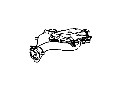 2004 Cadillac SRX Intake Manifold - 12587556