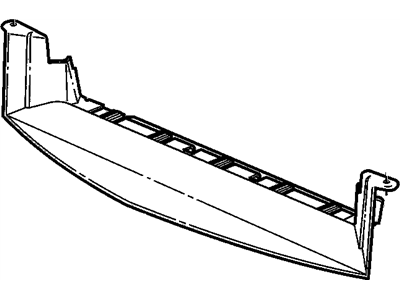 GM 92155512 Duct, Radiator Air Inlet