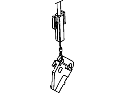 GM 25089331 Clip, Automatic Transmission Control Indicator Point (Service)