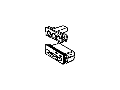 GM 10308120 Heater & Air Conditioner Control Assembly