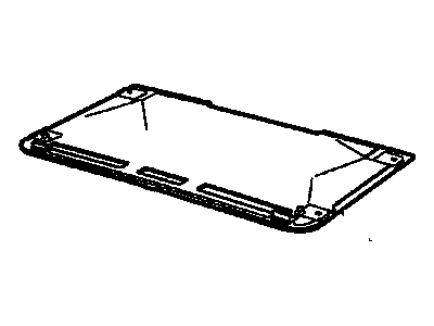 GM 92191859 Sunshade,Sun Roof