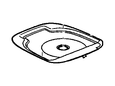 GM 25753665 Cover Assembly, Rear Compartment Spare Wheel Stowage