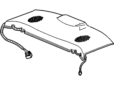 GM 12372527 HOUSING, Tail Lamp