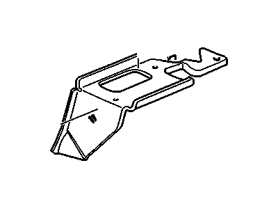 GM 25672620 Extension Assembly, Rear Window Panel Front <Use 1C4J