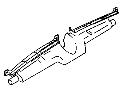 GM 96059050 Duct, Defroster