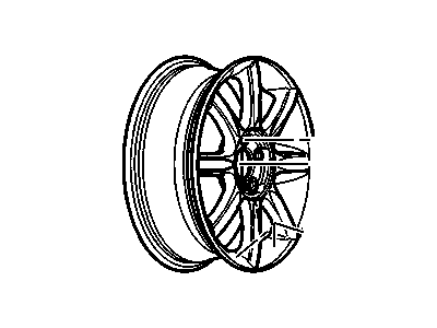 Buick LaCrosse Spare Wheel - 9594713