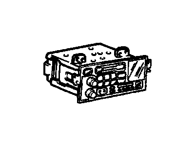 GM 15071243 Radio Assembly, Amplitude Modulation/Frequency Modulation Stereo & Clock & Tape Player