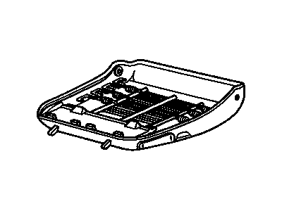 20648545 GM Frame Asm,P&Driver Seat Cushion Illustration 1 of 1