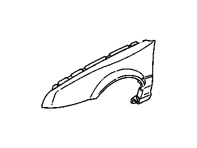 GM 12353170 Fender Asm,Front