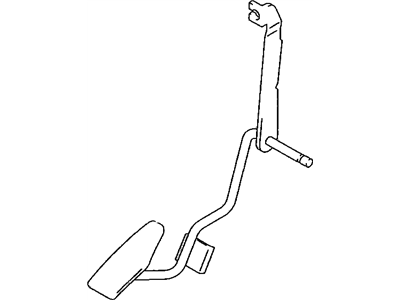 GM 91174762 PEDAL, Accelerator Pedal