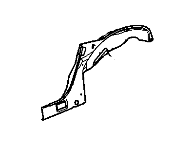 GM 88980821 Panel Asm,Rear Wheelhouse Inner