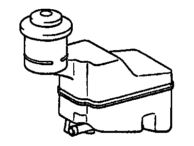 Pontiac Brake Master Cylinder - 88971205