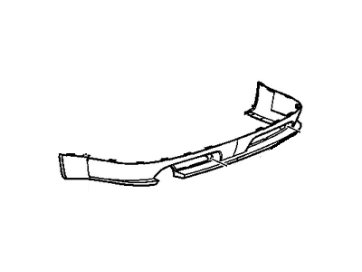 GM 12336082 Extension,Rear Bumper Fascia *Primed