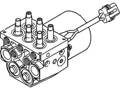Oldsmobile Bravada ABS Control Module - 88935841