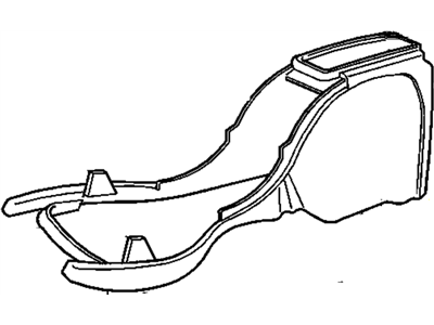 GM 15754364 Compartment Assembly, Front Floor Console