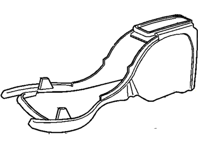 GM 15718164 Compartment Assembly, Front Floor Console <Use 1C1J*Graphite