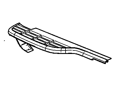 GM 15738019 Pad,Rear Bumper Step