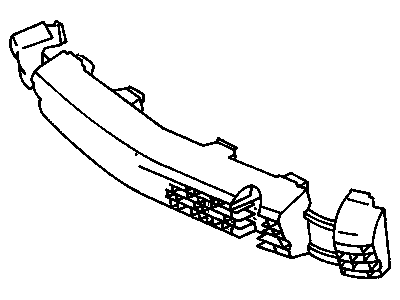 GM 16506529 Absorber, Front Bumper Fascia Energy