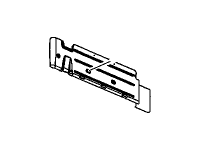 GM 15020403 Shield, Fuel Tank *Marked Print