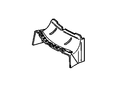 GM 10099469 Baffle, Radiator Air Lower