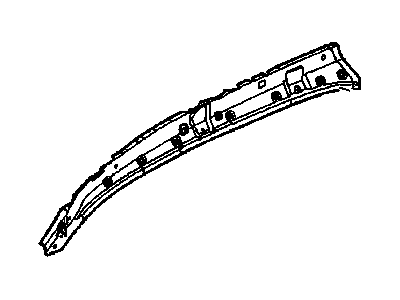 GM 19121102 Rail Asm,Roof Inner Front Side (LH)