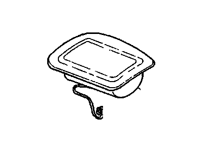 GM 10272892 Airbag,Instrument Panel