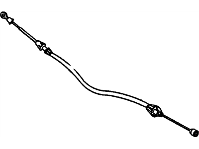 1986 Chevrolet G30 Throttle Cable - 15593744