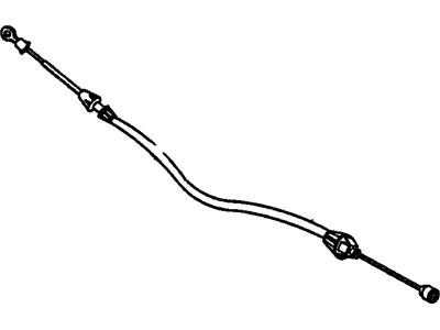 1986 Chevrolet G20 Throttle Cable - 15593744