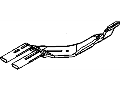 GM 96539506 Duct,Floor Air Outlet Rear