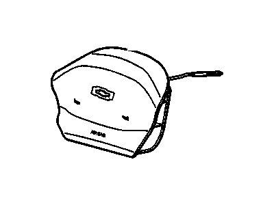GM 10447820 Airbag,Steering Wheel