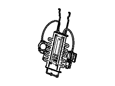 GM 20763139 Lumbar Sub System, Seat