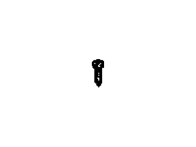 GM 10101917 Bolt/Screw, Front Seat