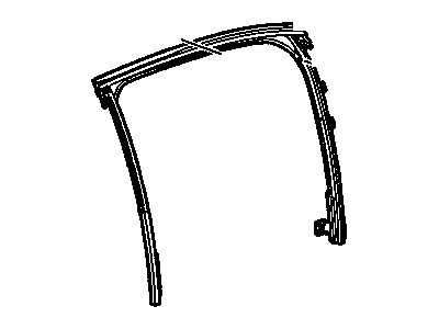 2006 Chevrolet Impala Weather Strip - 25846740