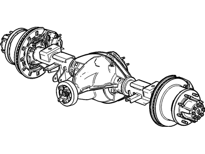 2013 GMC Sierra Axle Shaft - 23119779