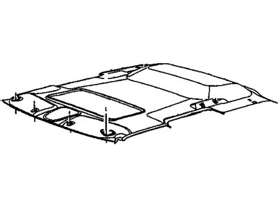 GM 15705356 PANEL, Roof Trim(Interior)