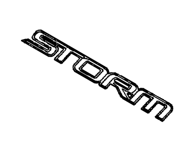 GM 97026333 Plate,Tail Lamp Name
