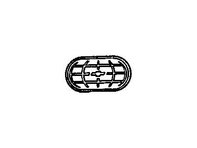 GM 94360312 Front End Fascia Emblem