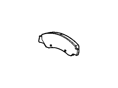 Cadillac XTS Brake Pad - 84233332