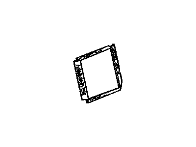 GM 52480252 Seal,Auxiliary A/C Evaporator
