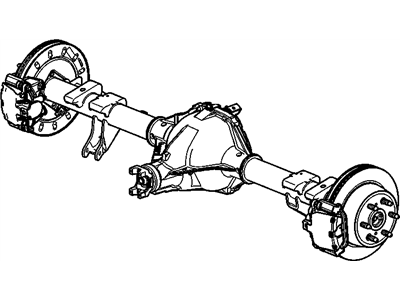 2013 Chevrolet Silverado Axle Shaft - 20937826