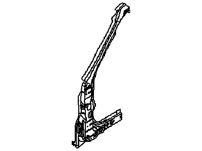 GM 95986028 Reinforcement Assembly, Body Hinge Pillar Lower