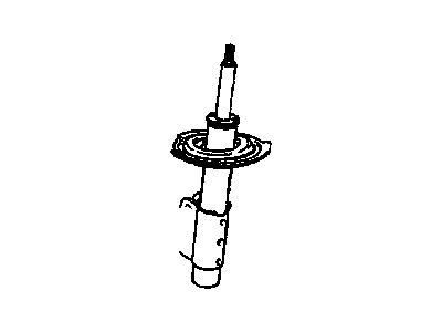 2001 Chevrolet Malibu Shock Absorber - 19179863